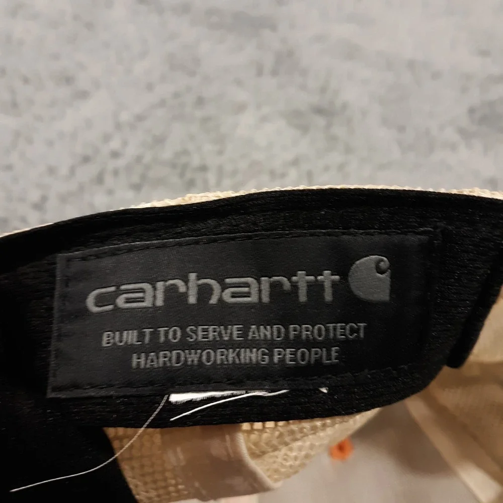 Carhartt Hat Cap Snapback Meshback Adjustable Orange Gray Beige